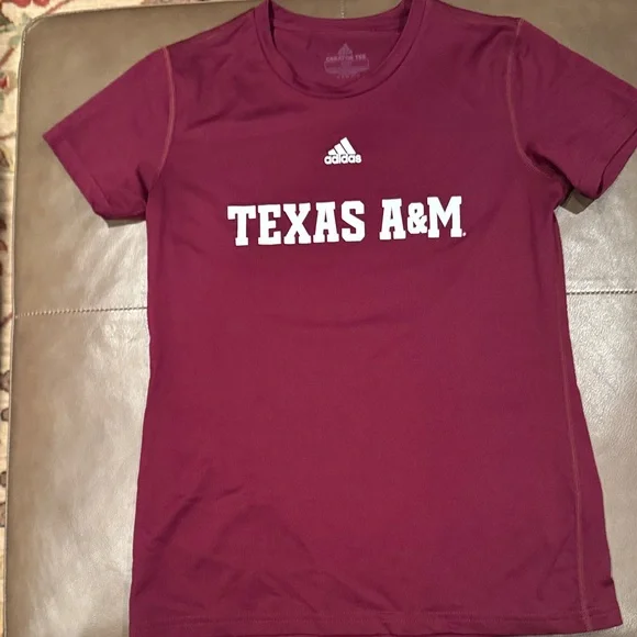 Adidas Texas A&M Maroon Tee - Picture 1 of 3